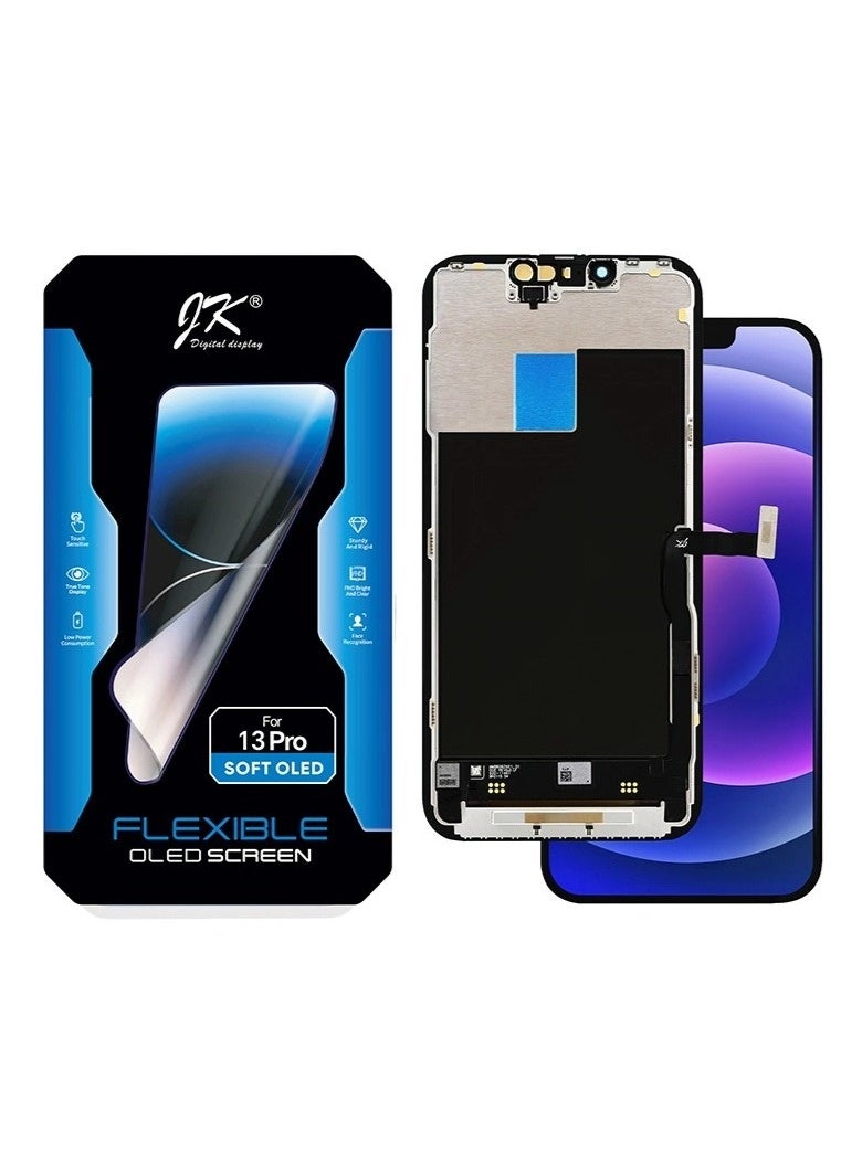 JK Replacement Compatible for iPhone 13 Pro OLED (Not LCD) Screen 6.1-inch Touch Glass Display JK - Image 1